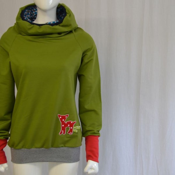 LT Surfwear Hoodie Bloomy Deer Bambi