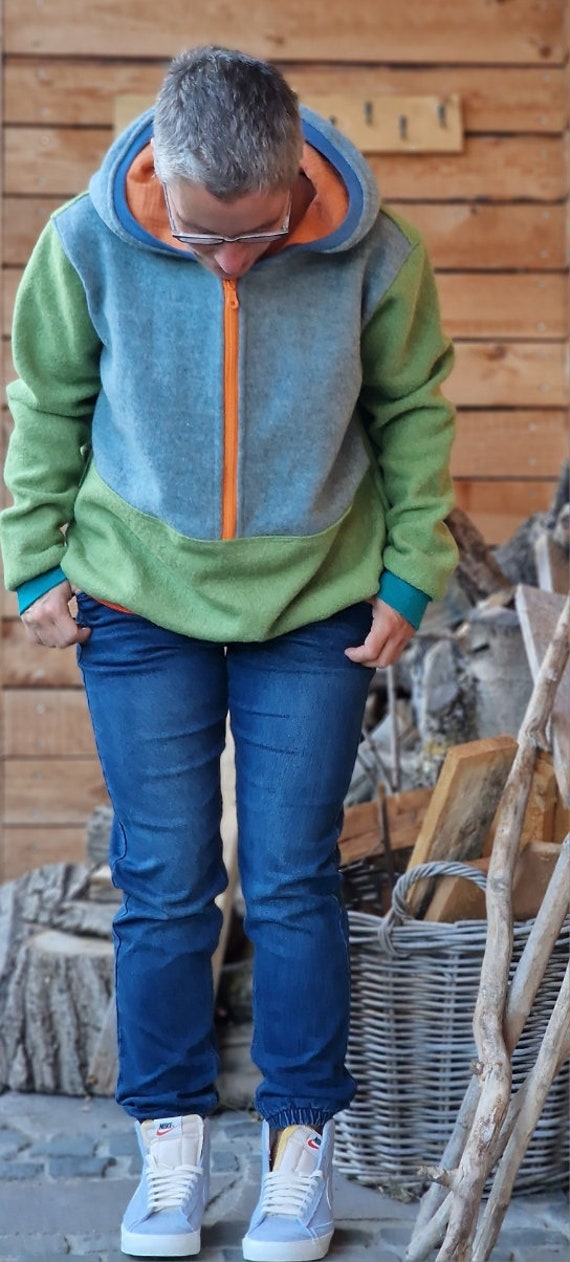 Generisch 2025- Pullover Hoody 's Kunstmatige Korte Fluwelen Trui