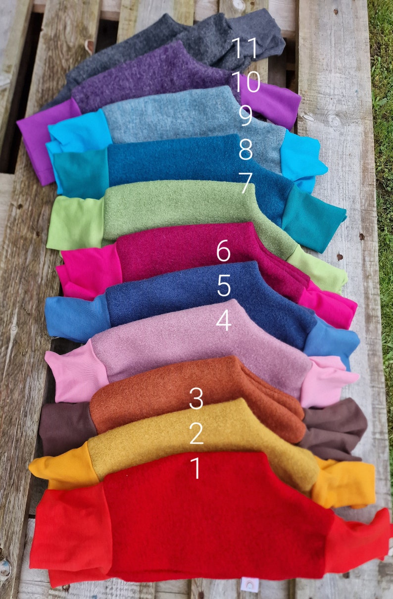 Walkhose, Pumphose aus Walk, warme Hose aus Wolle, Wollhose, Winterhose. Kinderhose Hose für Babys und Kinder aus walkloden, Hose Herbst Bild 9