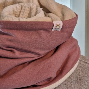 XXL neck sock reversible scarf cloth soft scarf for women, scarf for autumn and winter, women&#39;s scarf, tube scarf soft teddy scarf sweat
