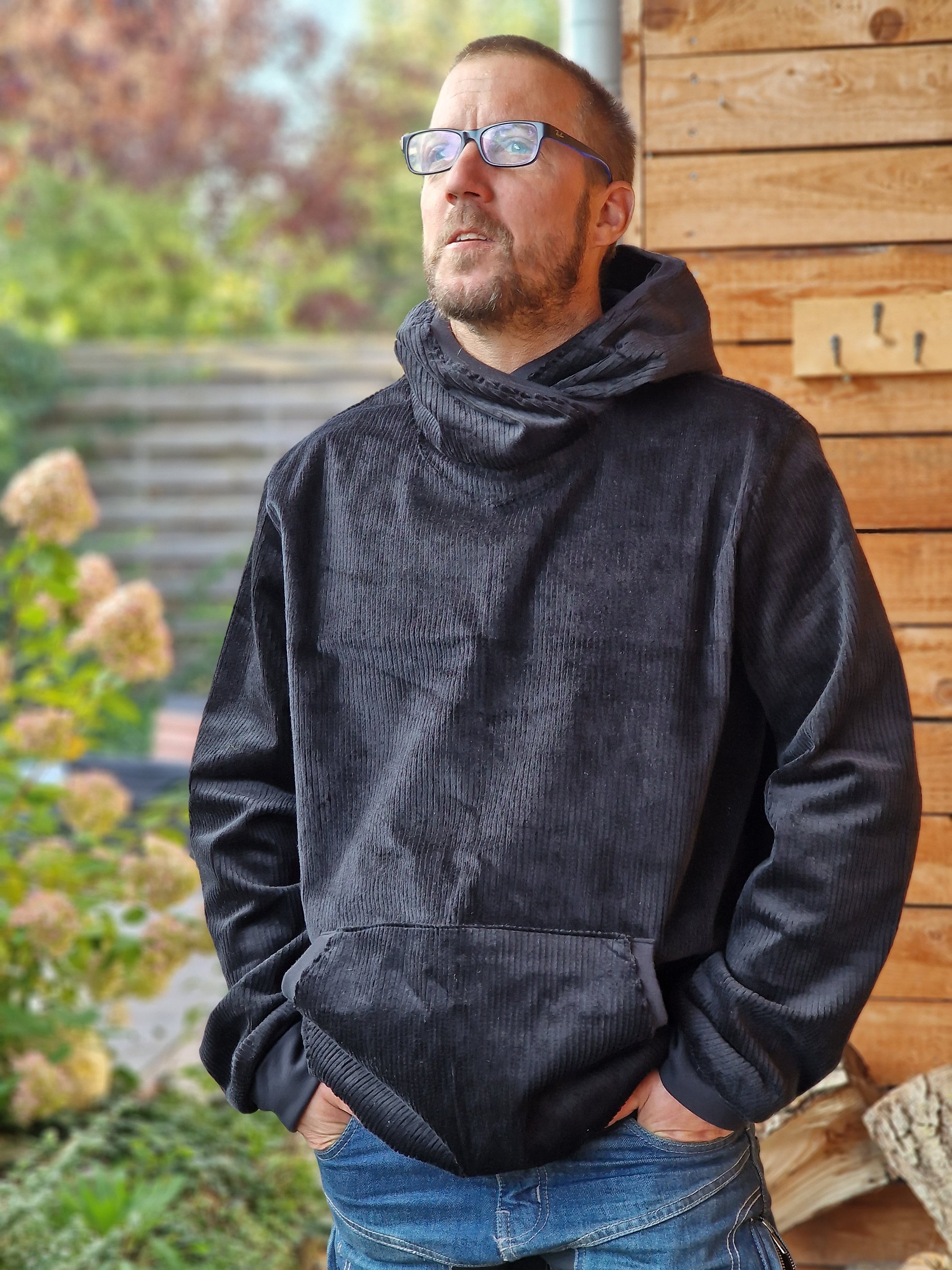 Felpe larghe americane uomo best sale