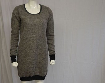 Vestido tipo sudadera * Marie * S- XXL, Vestido de mujer, Vestido cómodo, Vestido tipo sudadera, Vestido confortable, Gris, Vestido de invierno, Vestido de mujer, Sudadera larga