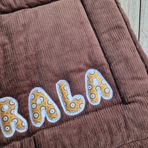 Hundedecke Kuscheldecke Flauschdecke für Hunde  Dogblanket Wunschname  in Wunschfarbe individualisiert Hundematte flauschige Decke für Hunde