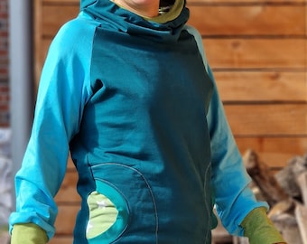 LT Surfwear Hoodie PARIS No2 Sweater for women, hoodie, cozy sweater, hoodie, sweater with hood, women's sweater