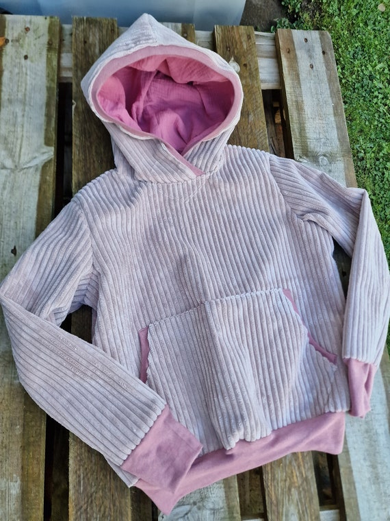 Outdoor Hoodie Made of Corduroy, Hooded Sweater, Hoodie