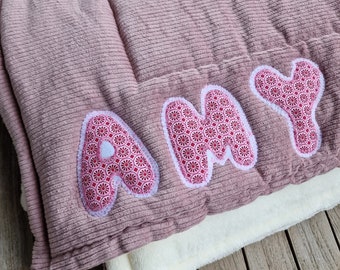 Dog blanket, cuddly blanket, fleece blanket for dogs, dog blanket, desired name in desired color, customized, dog mat, fluffy blanket for dogs