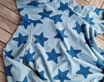 LT Surfwear Hoodie Retro Stars Hoodie for women, sweater, women's sweater with hood s-xxl cozy sweater maritime petrol