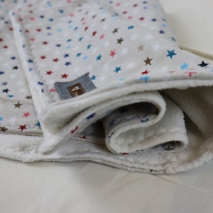 Dog blanket, cuddly blanket, fleece blanket for dogs, Dogblanket Be a Star