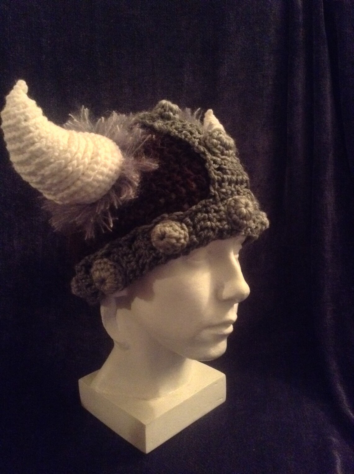 Crochet Viking hat Etsy
