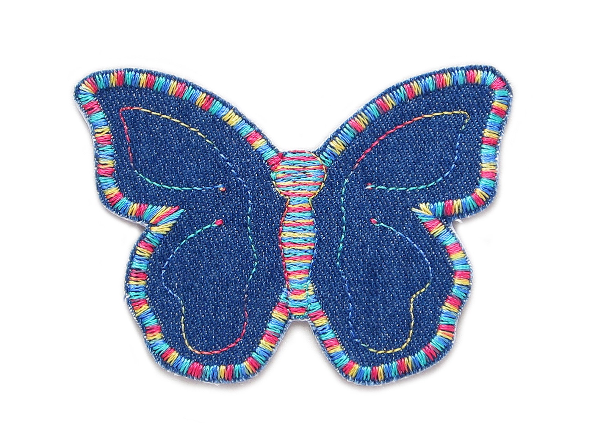  Butterfly Flower Patch, Large Ladies Back Patches for Jackets