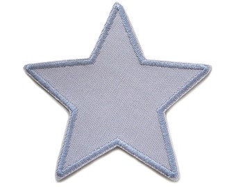 PATIKIL 4x Buchstabe F Aufnäher + Herz & Stern – Zum Aufbügeln Oder Nähen, Filz, 70 Mm, Für Jeans, Jacken, Rucksäcke, DIY