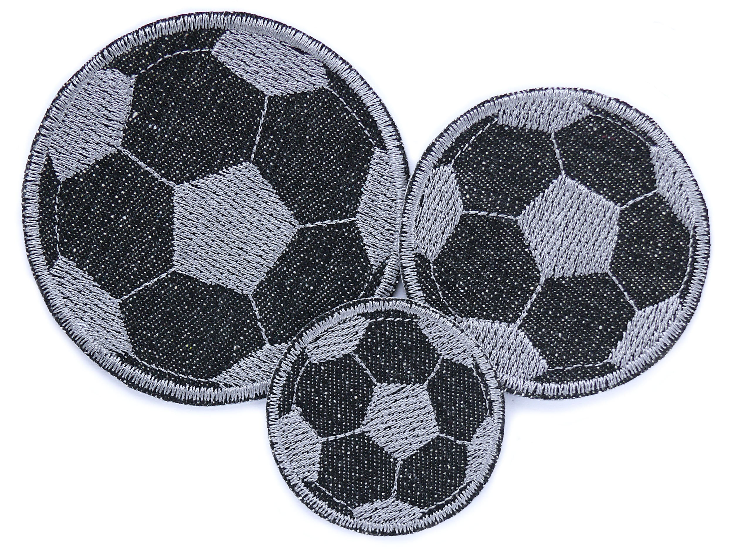 Toppa Termoadesiva 20x14.5 Cm Nero | Per Riparare Pantaloni, Piumini, Borse | Nylon Autoadesivo Lavabile