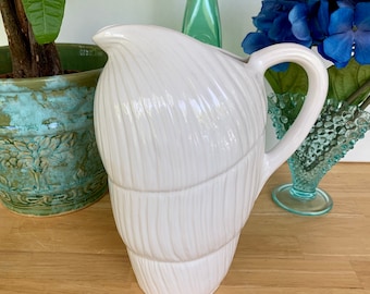 Santos Portugal Pottery Shell Pitcher