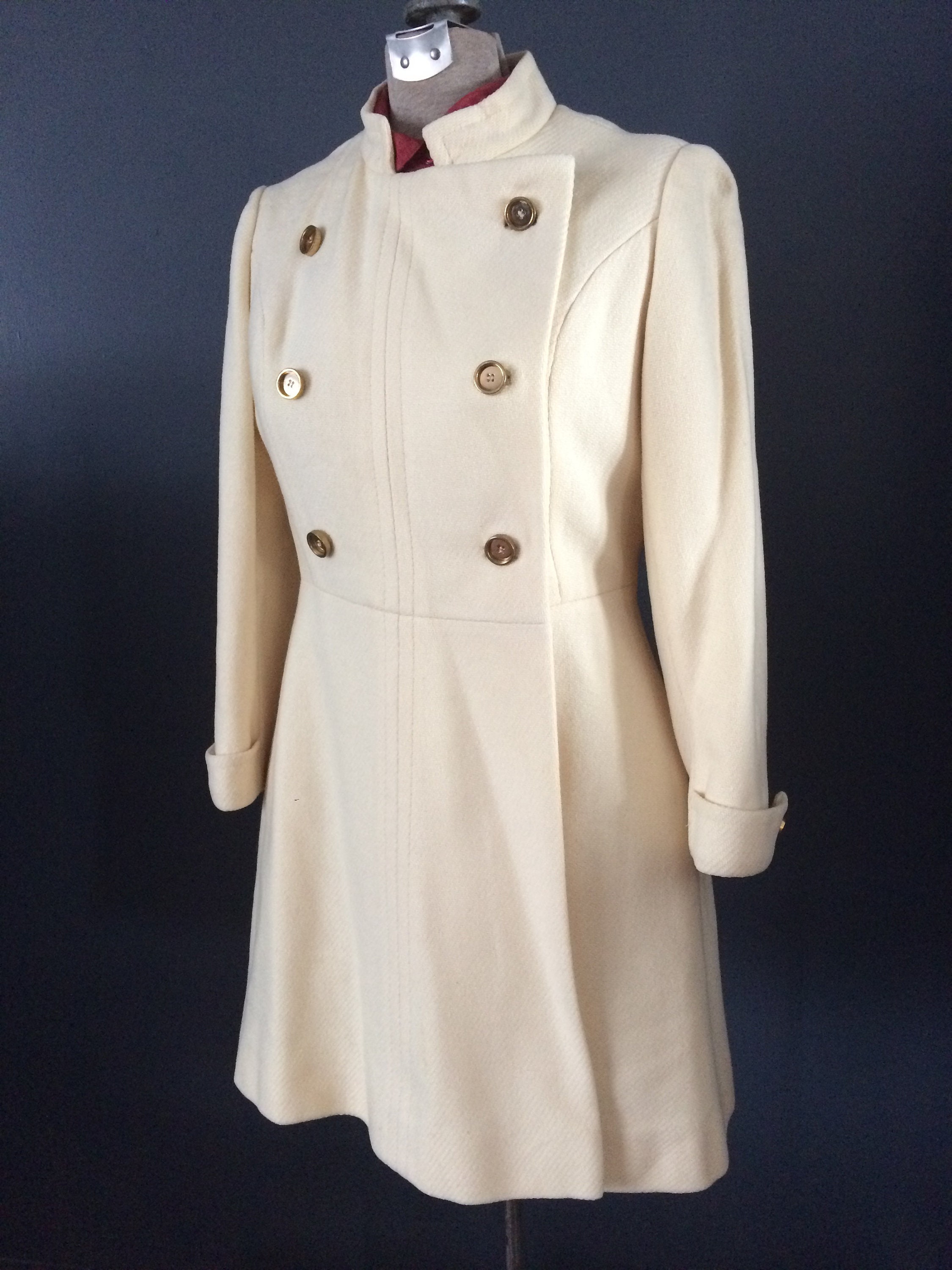 Mid Length Coat Double Breasted 