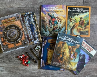 Vintage Dungeons and Dragons Collectible,DND Role Play Books, Rare Dnd books, Dragon Pens, Roleplay Wizards