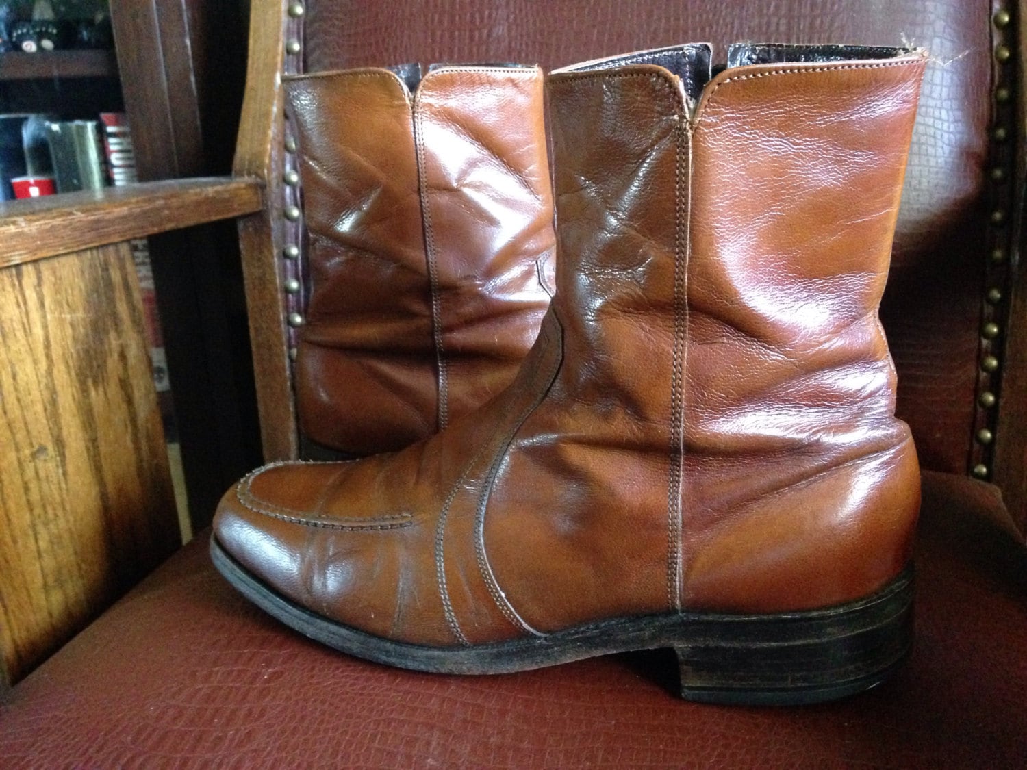 Florsheim Vintage Brown Leather  display picture 3