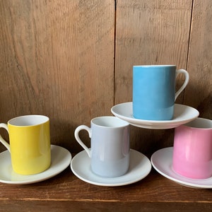 Espresso Cups, Demitasse Set, Gift Set, Vintage Collectible Espresso China, Lefton China