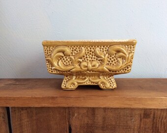 Bonsai Planter, Vintage Ceramic Planter, American Bisque