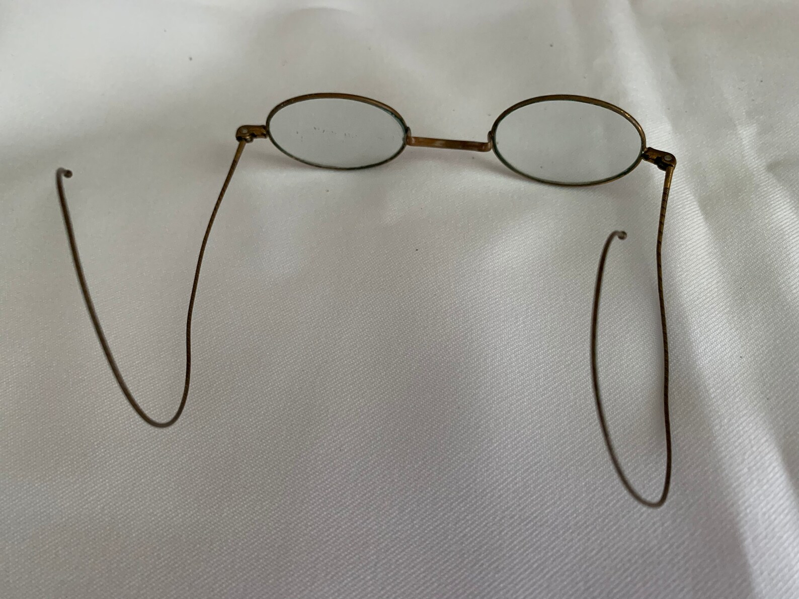 Vintage Spectacles Antique Reading Glasses Wire Rimmed Etsy