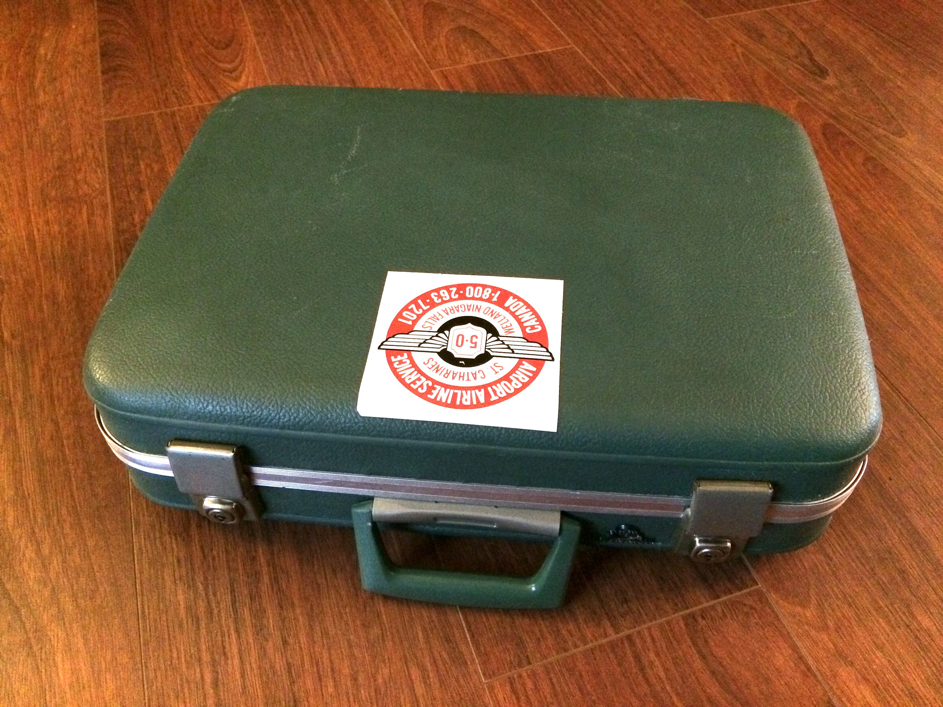 Vintage Luggage Mcbrine Collectible 