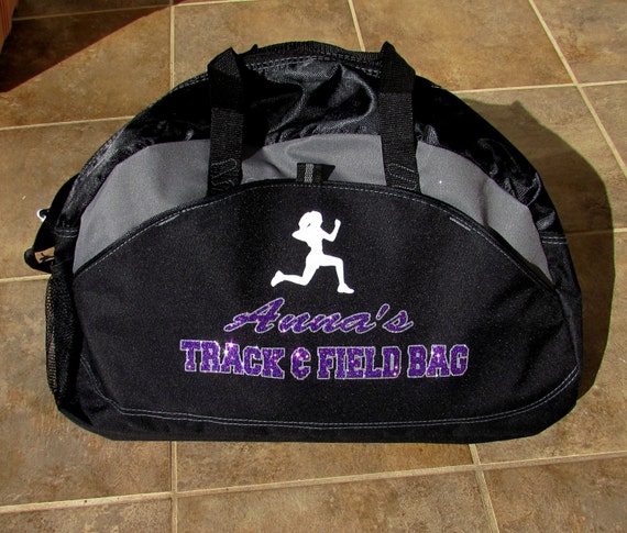 track and field duffle bag