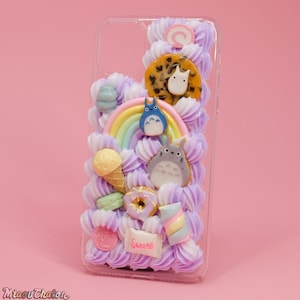Pre-made: iPhone 11 Pro Max - Japanese Rabbit Spirit Kawaii Sweets Decoden Cake Phone Case