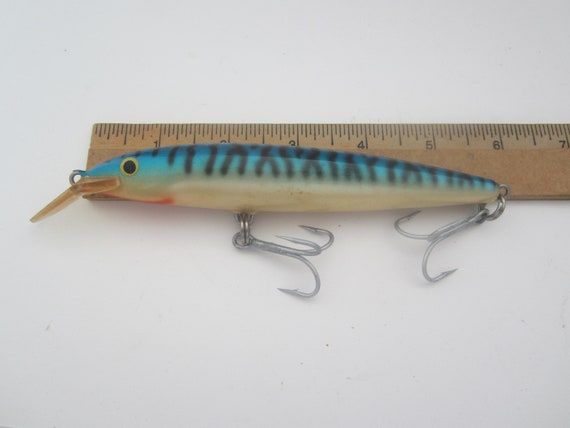 Vintage Rapala Magnum Lure / Rapala Floating Balsa Wood Lure / New in Box /  14 SM MAC / All Original / Very Collectible / Great Gift Item 