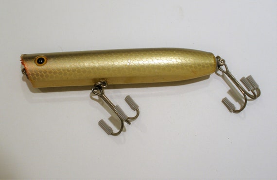 Vintage Saltwater Striper Lure / Surf Popper / Wood Lure / Maker Unknown /  All Original / Very Clean / 6 Lure / Collectible / Gift Item -  Norway