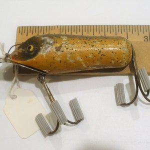 3 Vintage South Bend Fishing Lures / Antique Fishing Lure / South Bend  Flash Oreno / South Bend Nip I Diddee / South Bend Spin I Diddee 