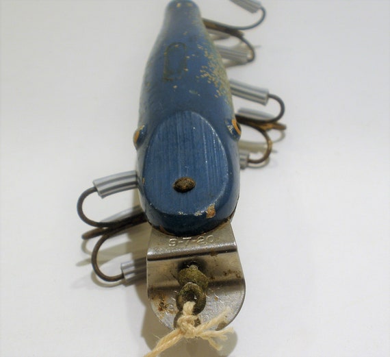 Vintage Pikie Lure / by Creek Chub Bait Co / 700 Series Wood / Freshwater  Lure / Rare Blue Flash Color / All Original / Very Collectible -  UK