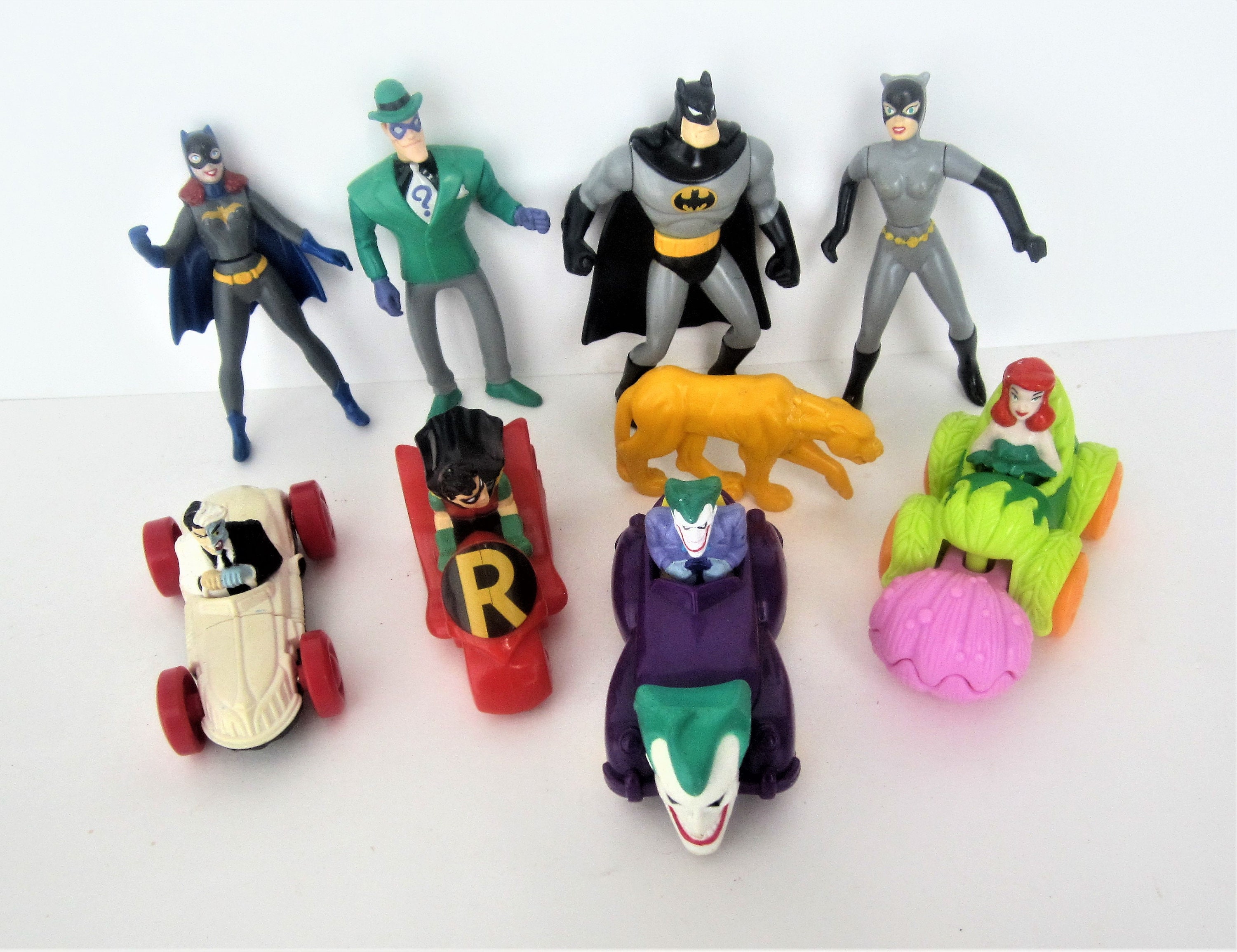 McDonald's Batman Set / Nine Piece Set / 1993 Batman La - Etsy España