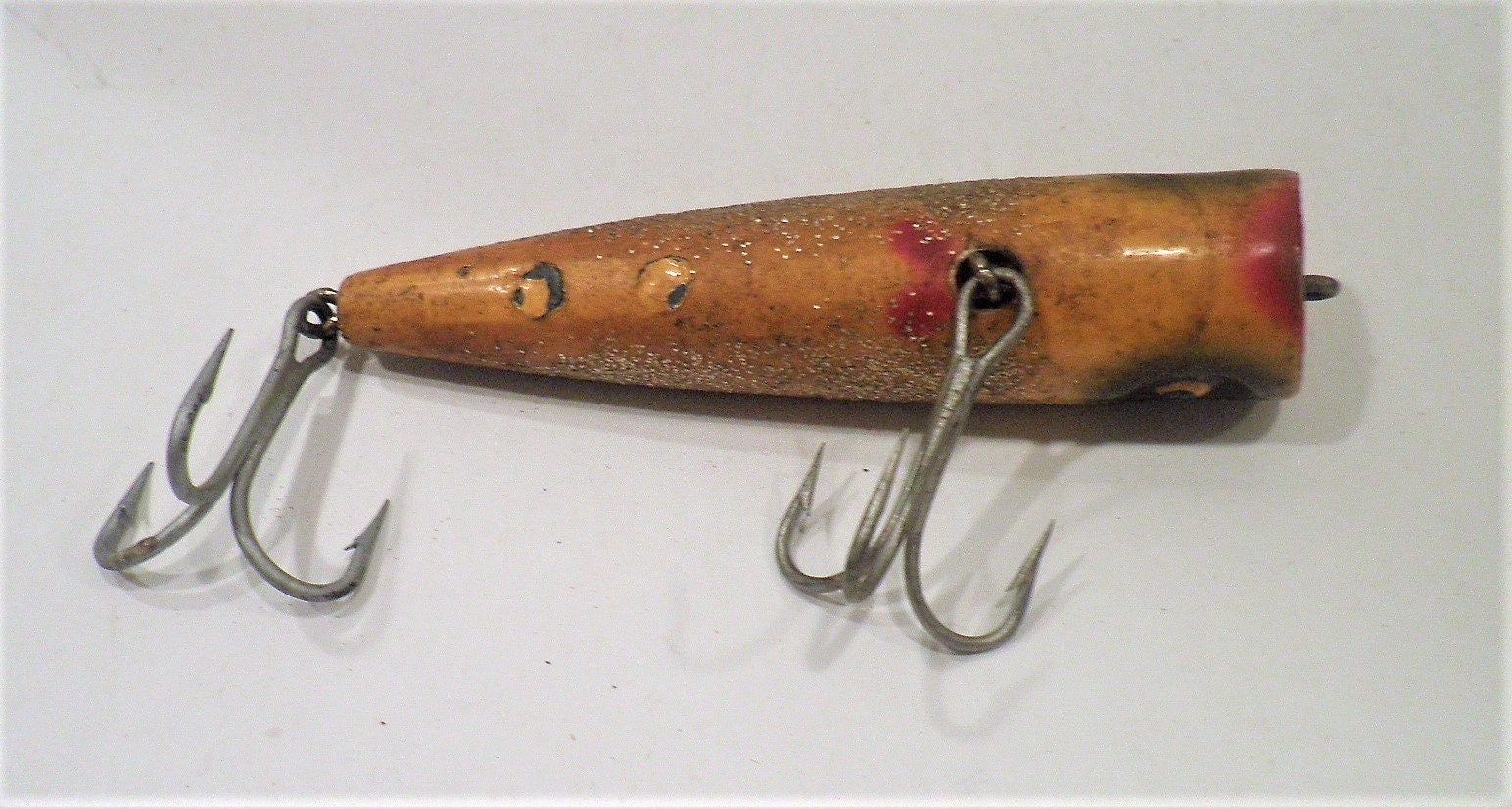 Vintage Wood Lure / Popper Striper Lure / Florida Baracuda Lure / Saltwater  Lure / All Around Lure / Very Collectible / Great Gift Item 