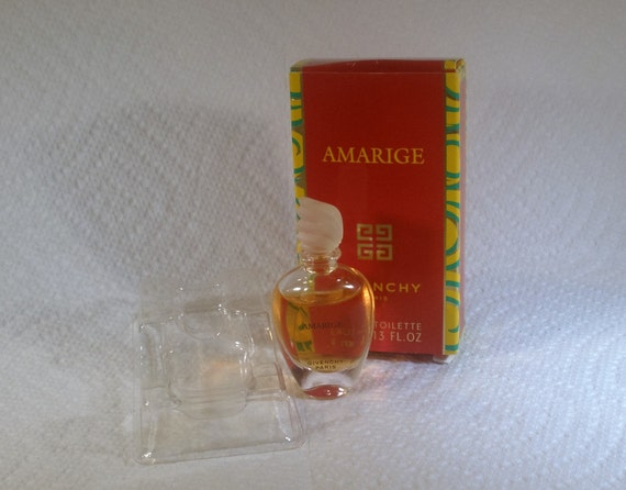 Vintage Amarige by Givenchy Miniature Amarige by Givenchy 1991 | Etsy