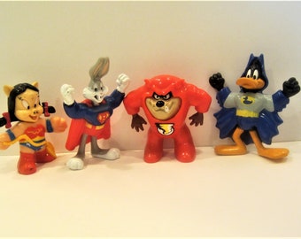 Complete Set Loose McDonalds 1991 Super Looney Tunes Happy Meal Complete Set Loose McDonalds 1991 Super Looney Tunes Happy Meal