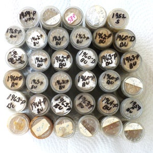 Jefferson Nickel Rolls / 1953 S to 1964 D / All Rolls UNC to BU / 35 Total Rolls / Buy 1 or All 1 Shipping Fee First Item Only / Collectible
