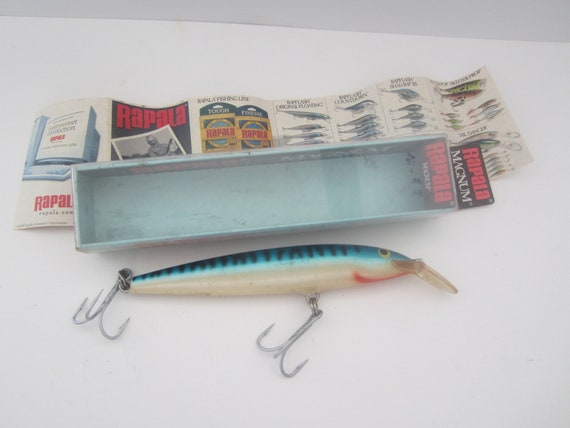 Vintage Rapala Balsa Wood Fishing Lures, Unused in Box, 2, 3, 4