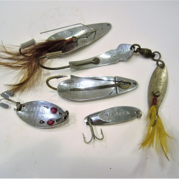 Fishing Spoons Etsy