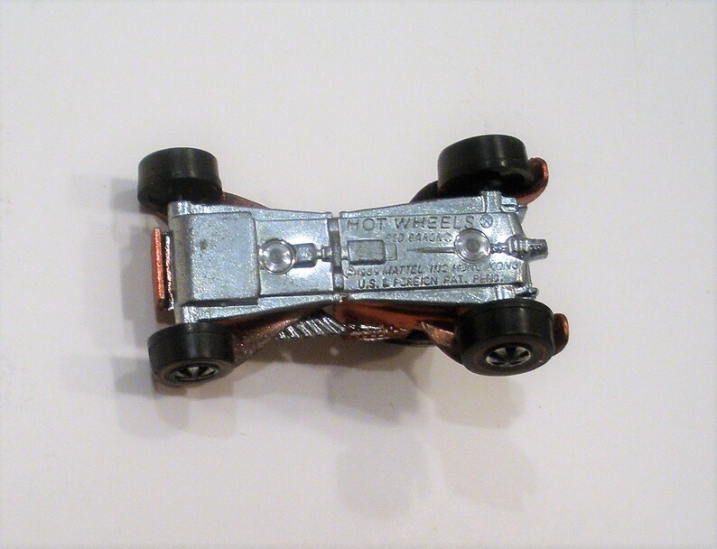 Vintage Hot Wheels Redline Red Baron Red Line Metallic Red Made in Hong Kong Issued 1970 All Original Collectible Very Clean