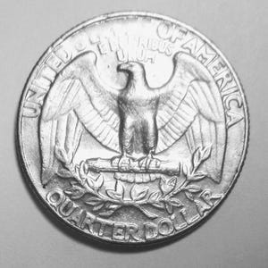 Error Coin / 1974 Washington Quarter /  Rev. Missing Part of States /  All Original / Collectible / Great Gift Item