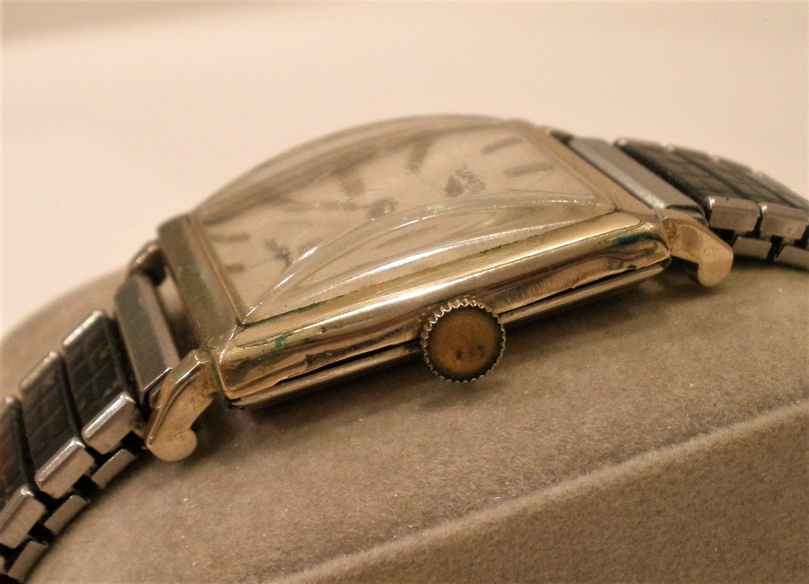 Vintage Men's Longines Watch / 10k Gold Filled Wrist Watch Etsy