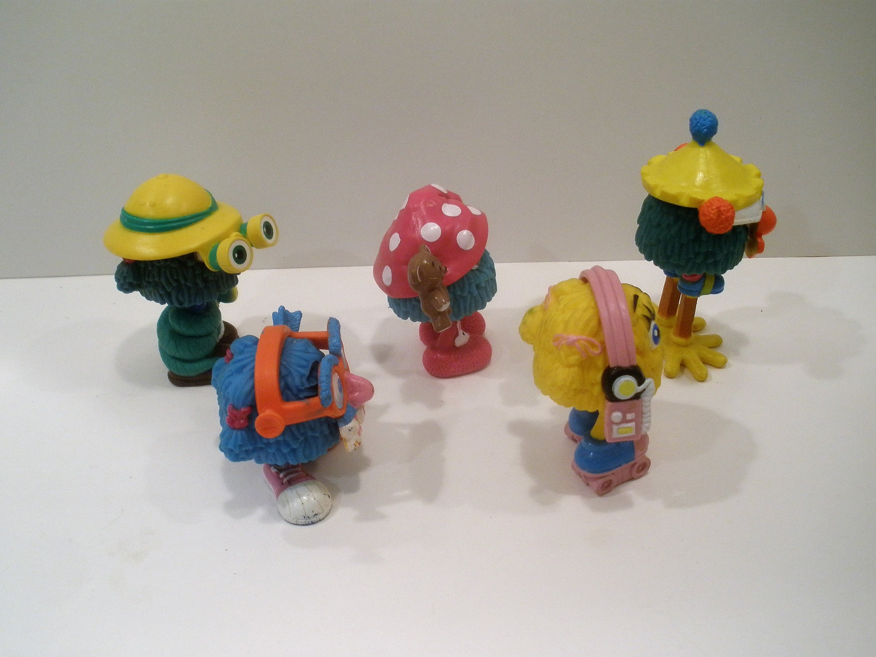 LOOSE LOT 8 McDonald's 1989 FUNNY FRY FRIENDS Fry Kids Girl Boy INCOMPLETE 
