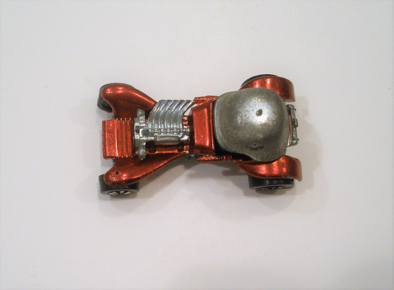 Vintage Hot Wheels Redline Red Baron Red Line Metallic Red Made in Hong Kong Issued 1970 All Original Collectible Very Clean