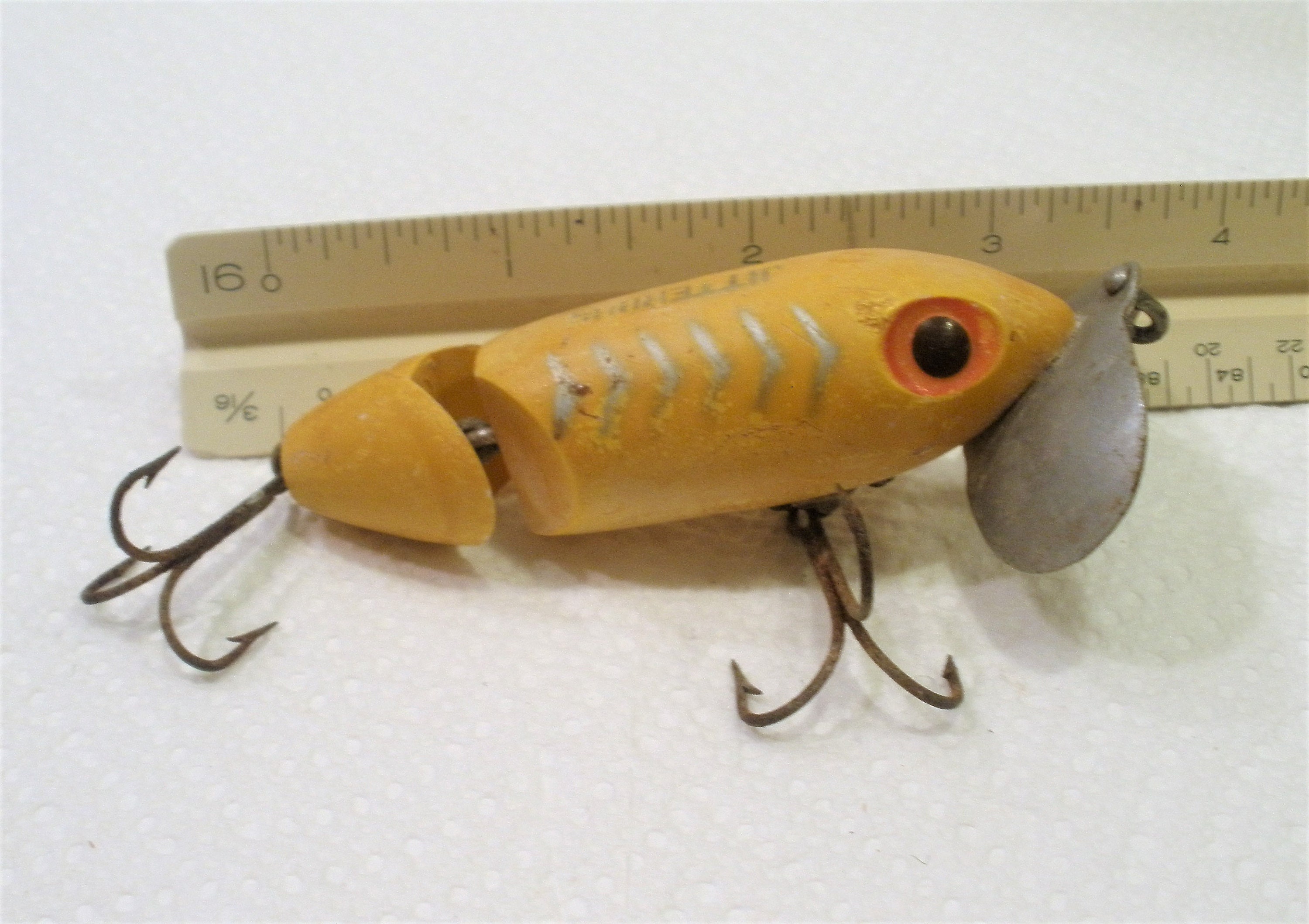 Vintage Jointed Jitterbug Fishing Lure / Fred Arbogast Tackle Etsy