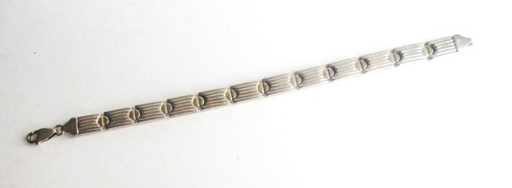 9 Sterling Silver Bracelets / All Different / Gua… - image 4