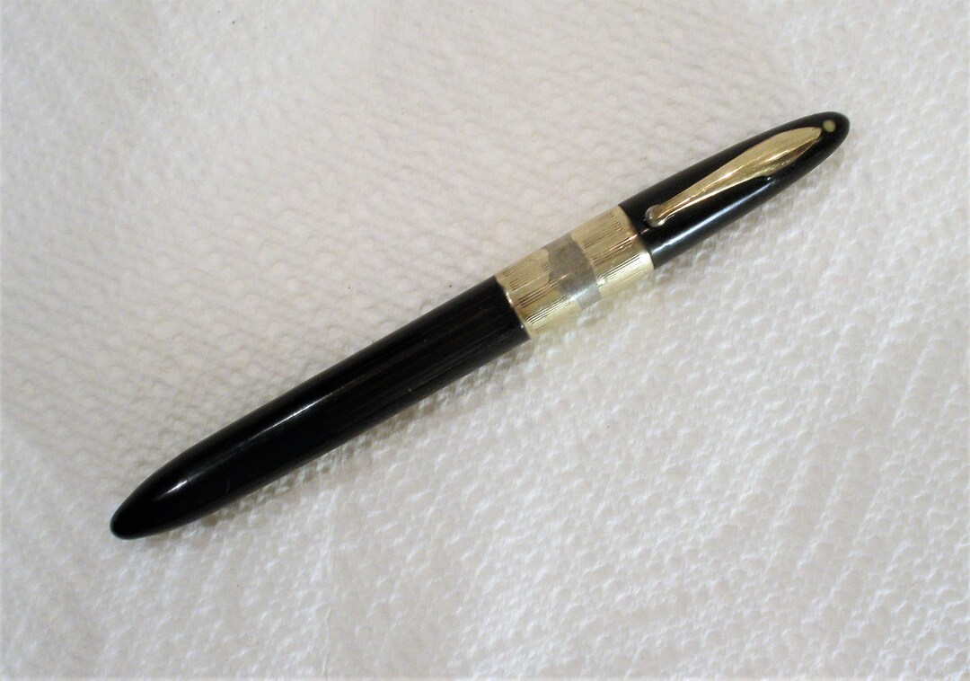Vintage Sheaffer Fountain Pen / White Dot Sheaffer / 14K Gold Lifetime