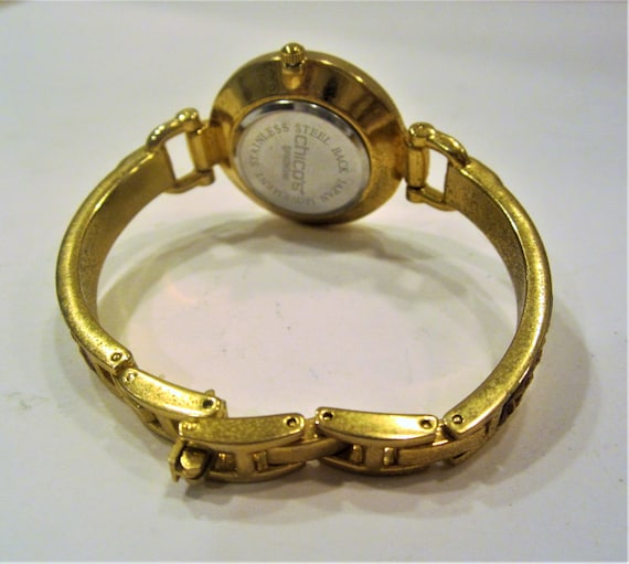 Vintage Women's Watch /  by CHICOS / Gold finish … - image 5