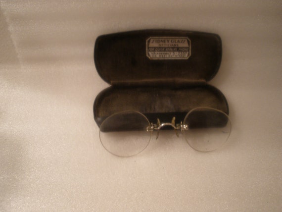 Gezag Winst Uitlijnen Antique Eye Glasses / Pince-nez by Shur-on / Complete With - Etsy