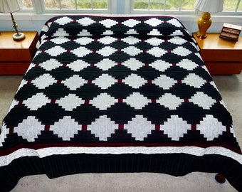 Amish Quilt For Sale Courthouse Steps Amish Quilt Amish King Quilt Amish Queen Quilt