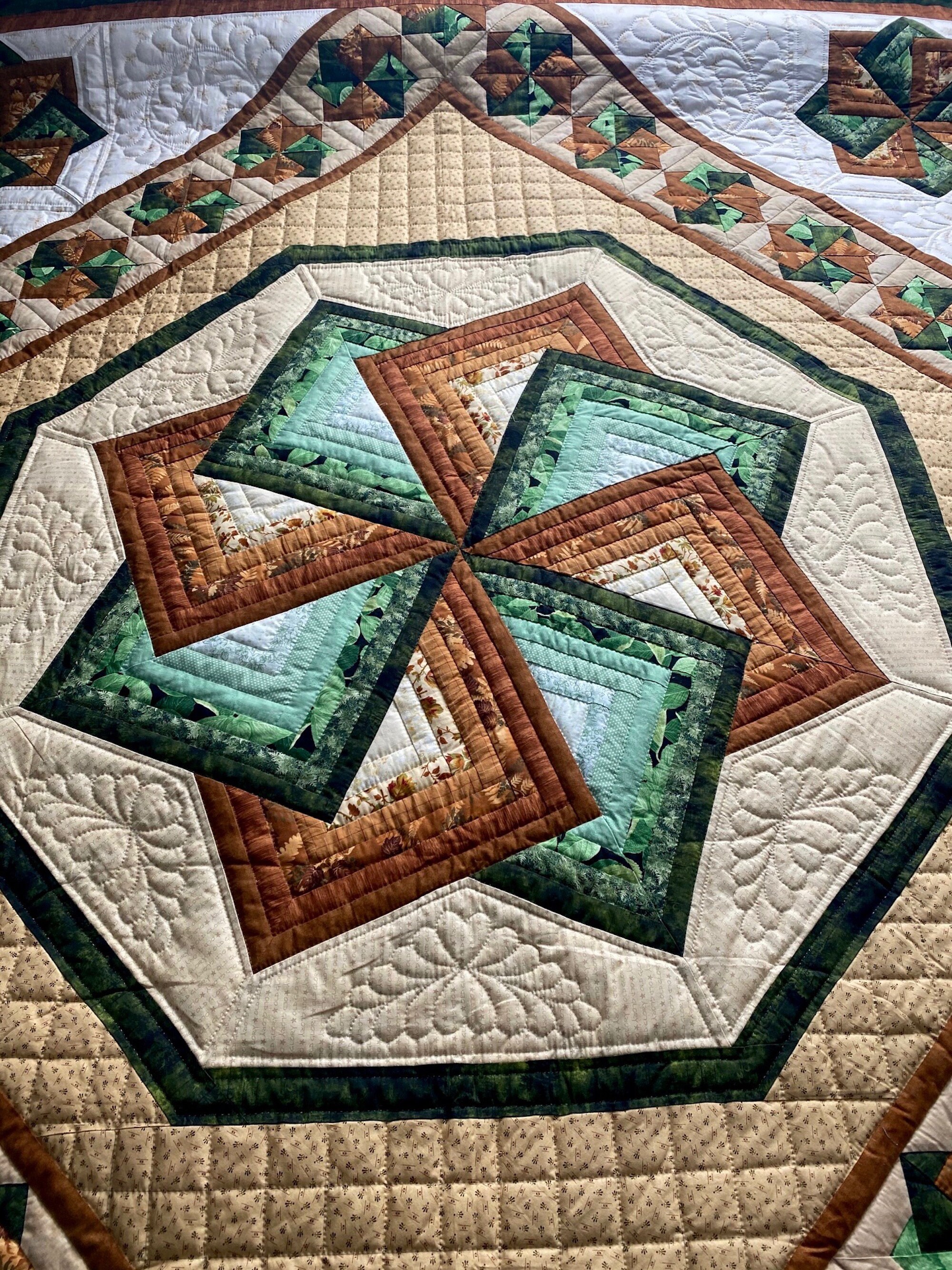 Spin Star Amish Quilt Star Spin Amish Quilt Amish King Quilt Etsy