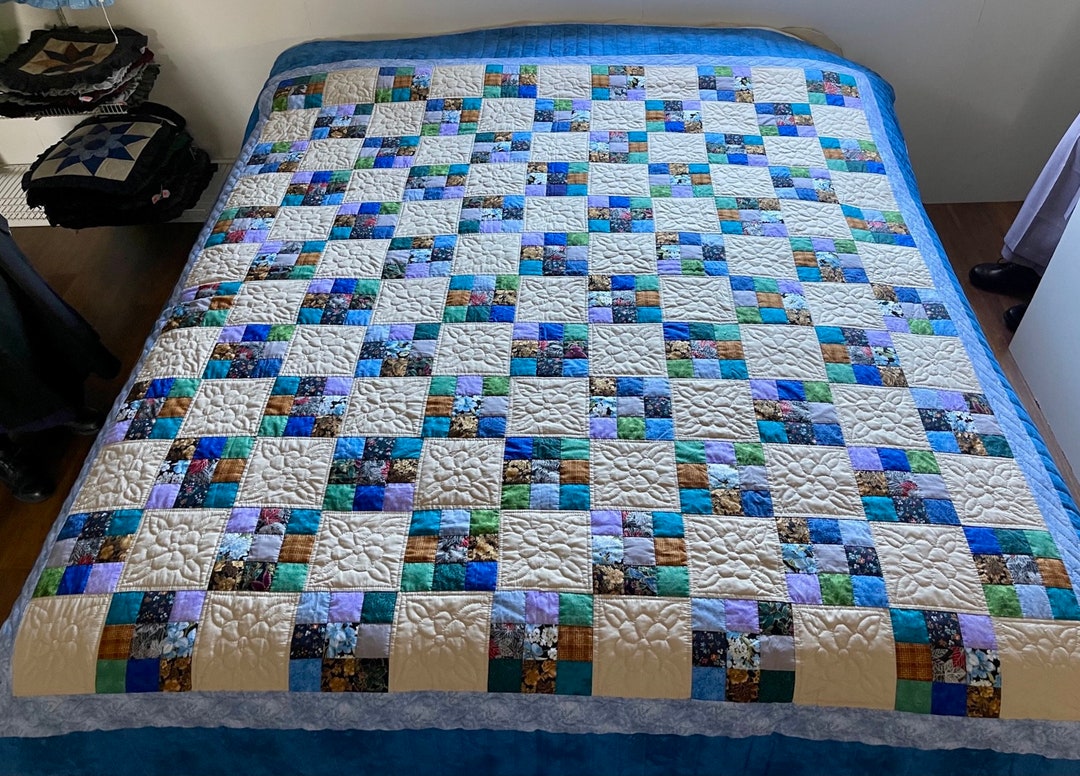 Amish Quilt for Sale 9 Patch Amish Quilt for Sale New Amish Etsy
